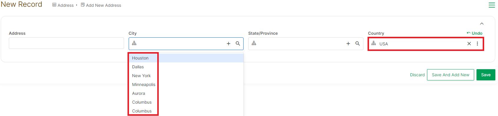 selecting country now filters city options.png