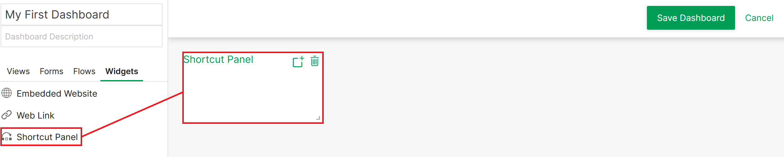 shortcut panel added to dashboard.png